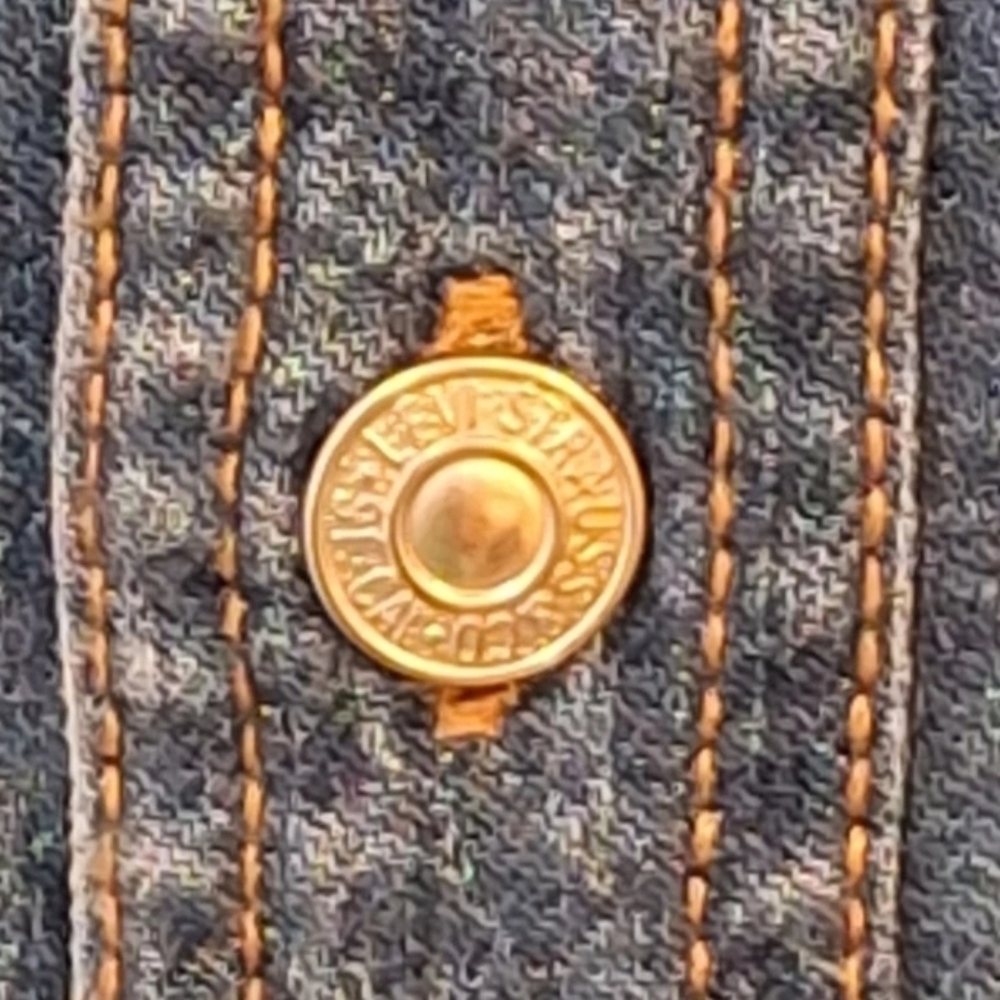 LEVI'S Red Tab Vintage Denim Jacket Men’s 2XL Medium Wash classic blue - Picture 6 of 7